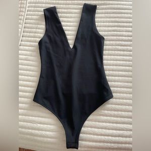 Free People low neckline bodysuit
